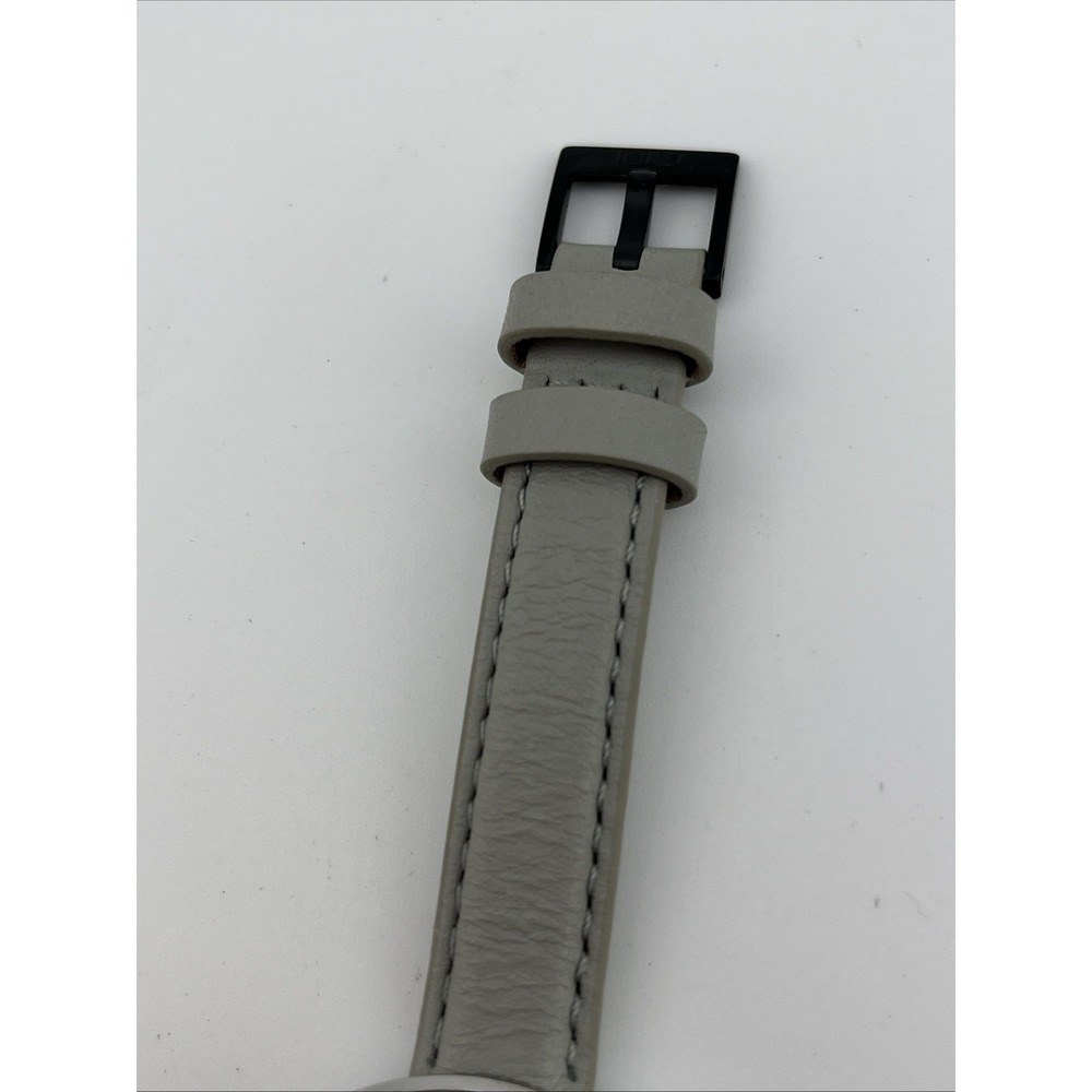 Sier By Jord Arcadia Marble‎ Dial Women 38mm Case Gray Leather Band- New Battery - Picture 4 of 9